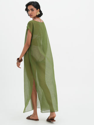 Leone Oversized Dress - Olive