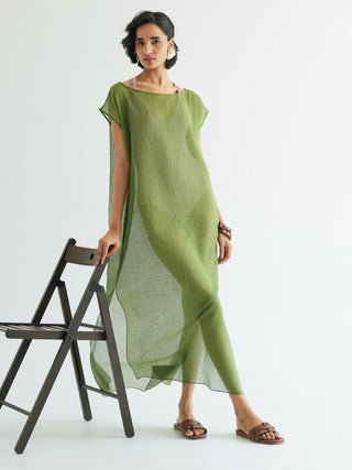 Leone Oversized Dress - Olive