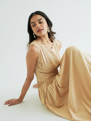 Nora Dress - Beige