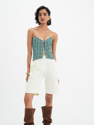 Adele Top - Pine Vichy