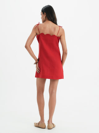 Zoe Dress - Red