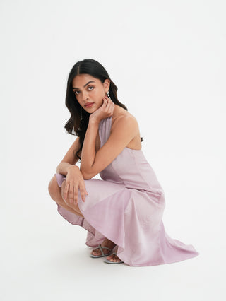 Delphine Dress - Dusty Rose