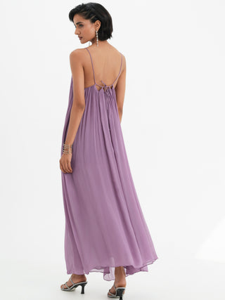 Lila Dress - Lilac