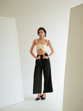 Celine Bralette Top - Buttercream