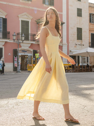 Celeste Dress - Beurre